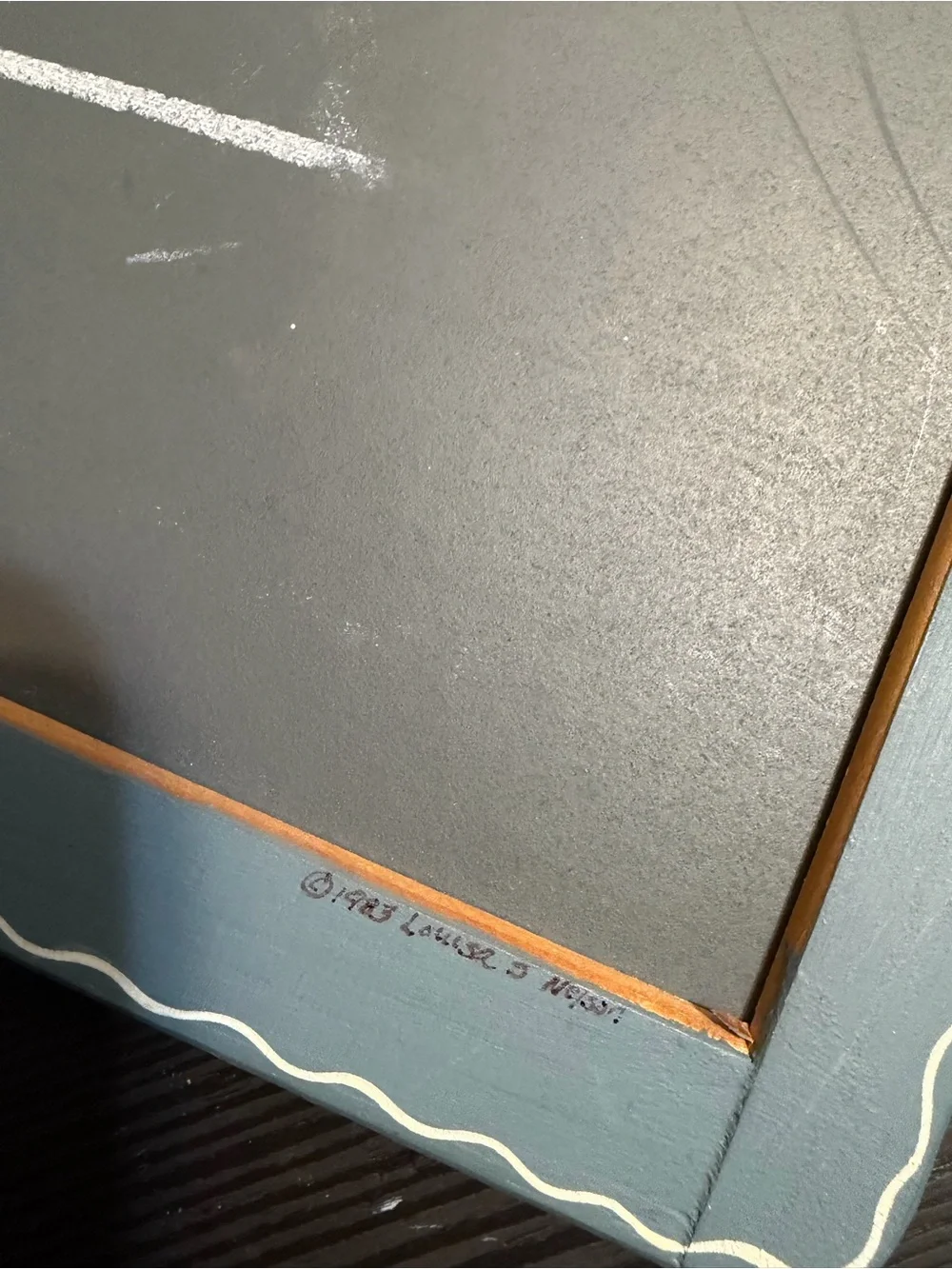 Vintage / Rustic Goose Chalkboard